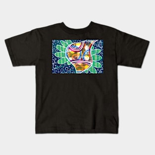 Divine Inspiration (wide version): Inner Power Paintings Kids T-Shirt